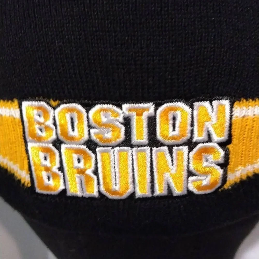 Boston Bruins Beanie by Top of the World Black and Gold Winter Must Have.